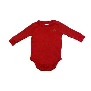Baby Gap Thermal Red Onesie Bodysuit - Size 3-6 months - Like New!